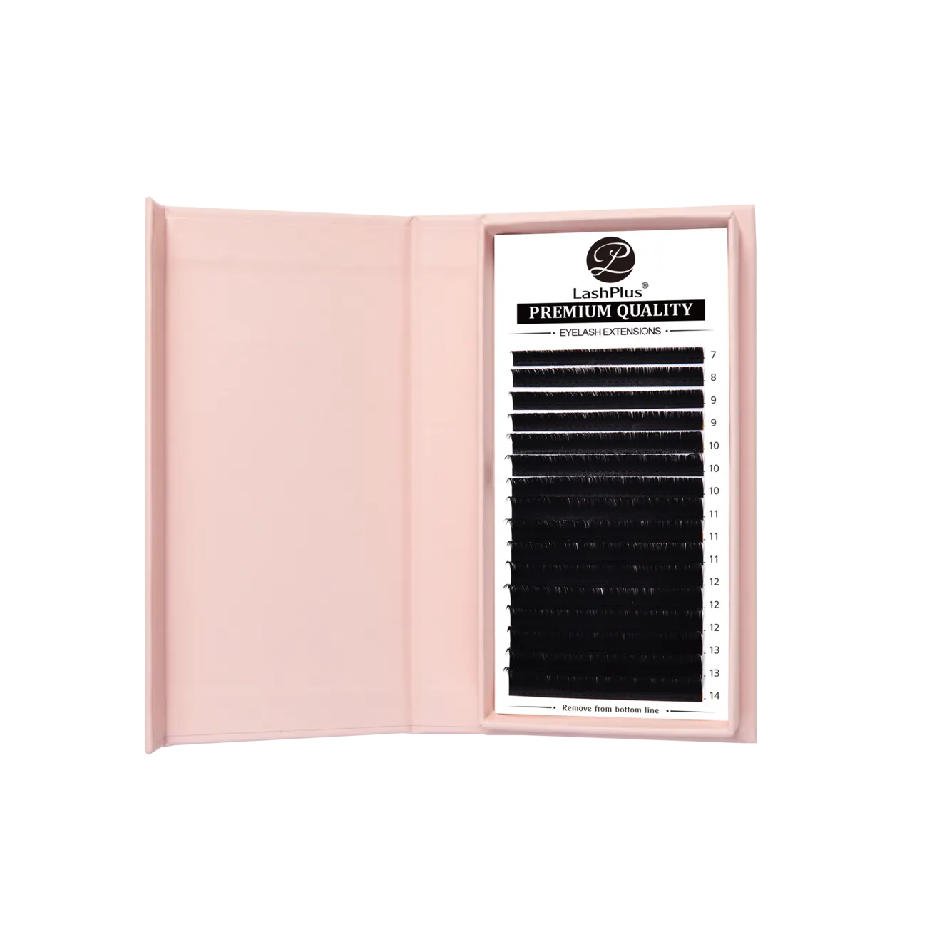 Boxed private-label Volume Lashes (Loose) tray