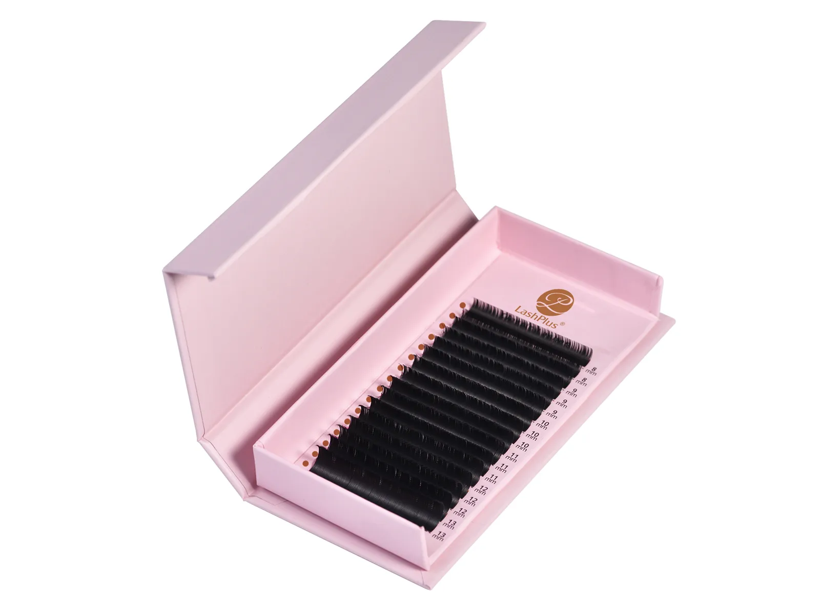 LashPlus Russian volume loose lash tray, pointed base, for hand-fanning